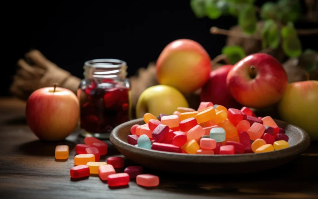 functional-gummy-candy-background
