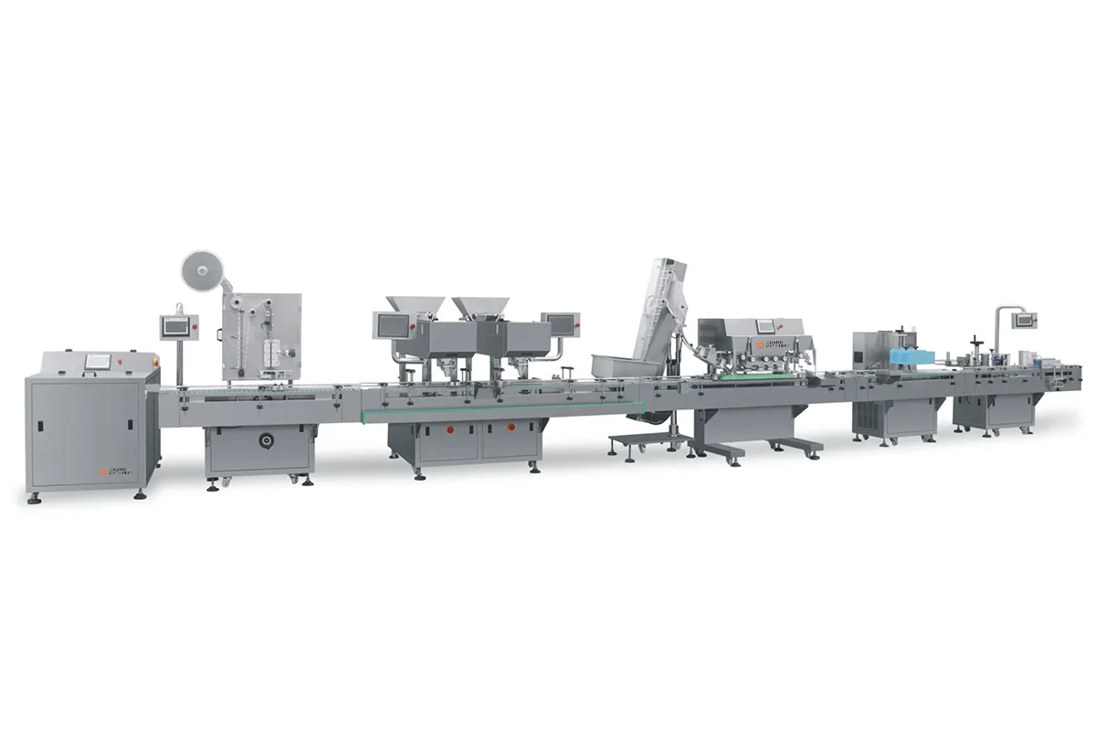 Complete gummy packaging line - automated packaging line beyond small batch scale