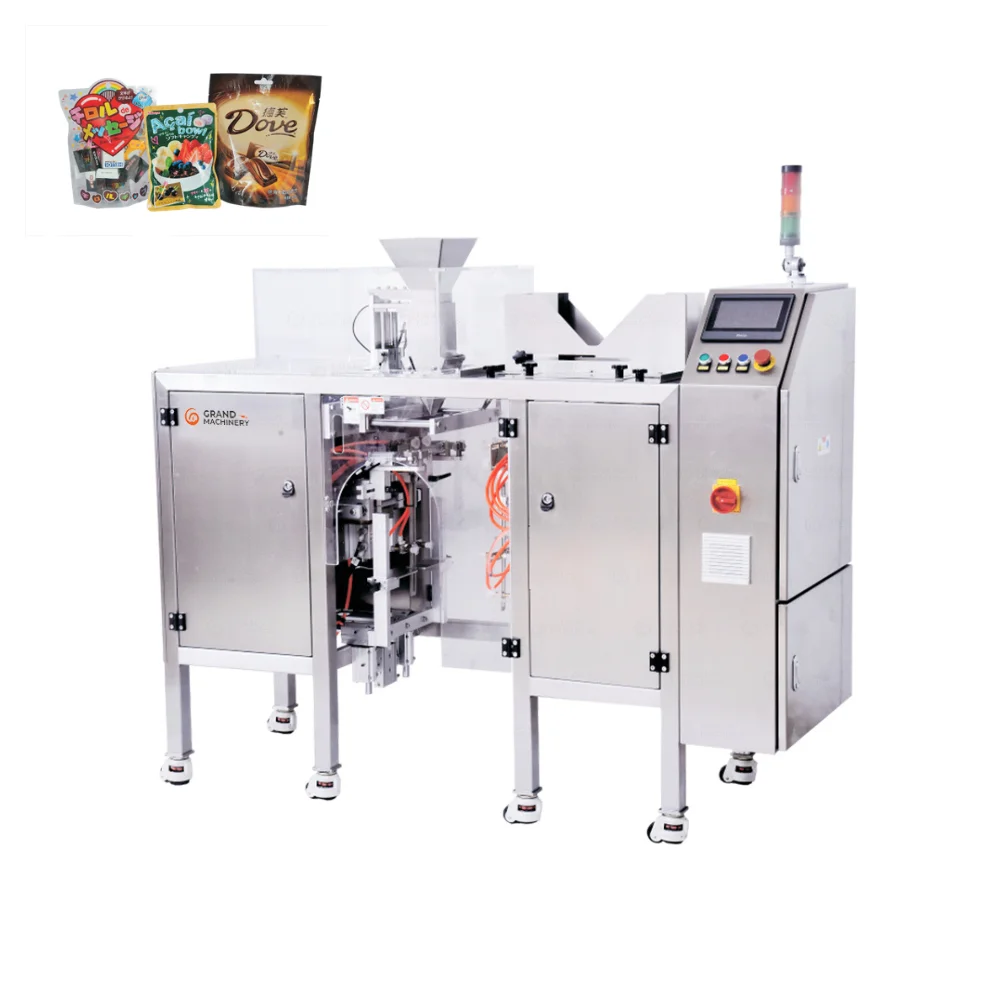 DB430 Pre-made Pouch Packaging Machine with Samples